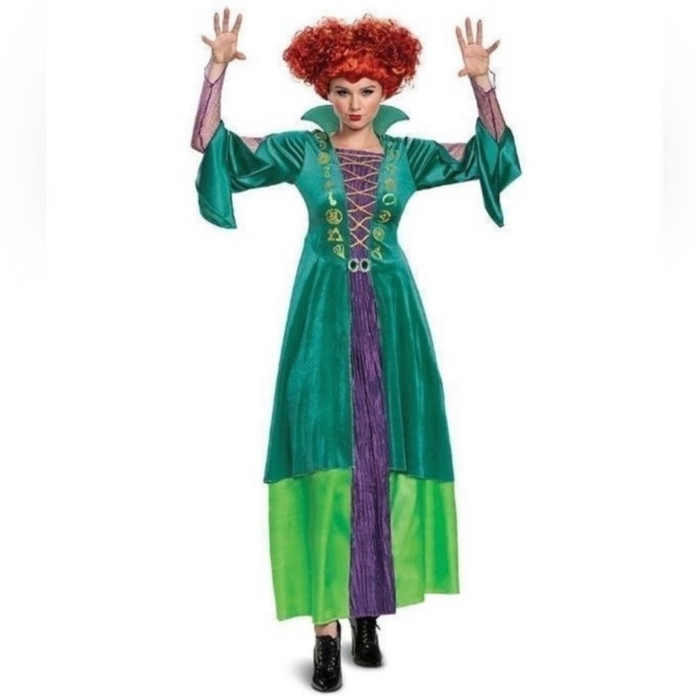 Disney Store Hocus Pocus Winifred costume Small